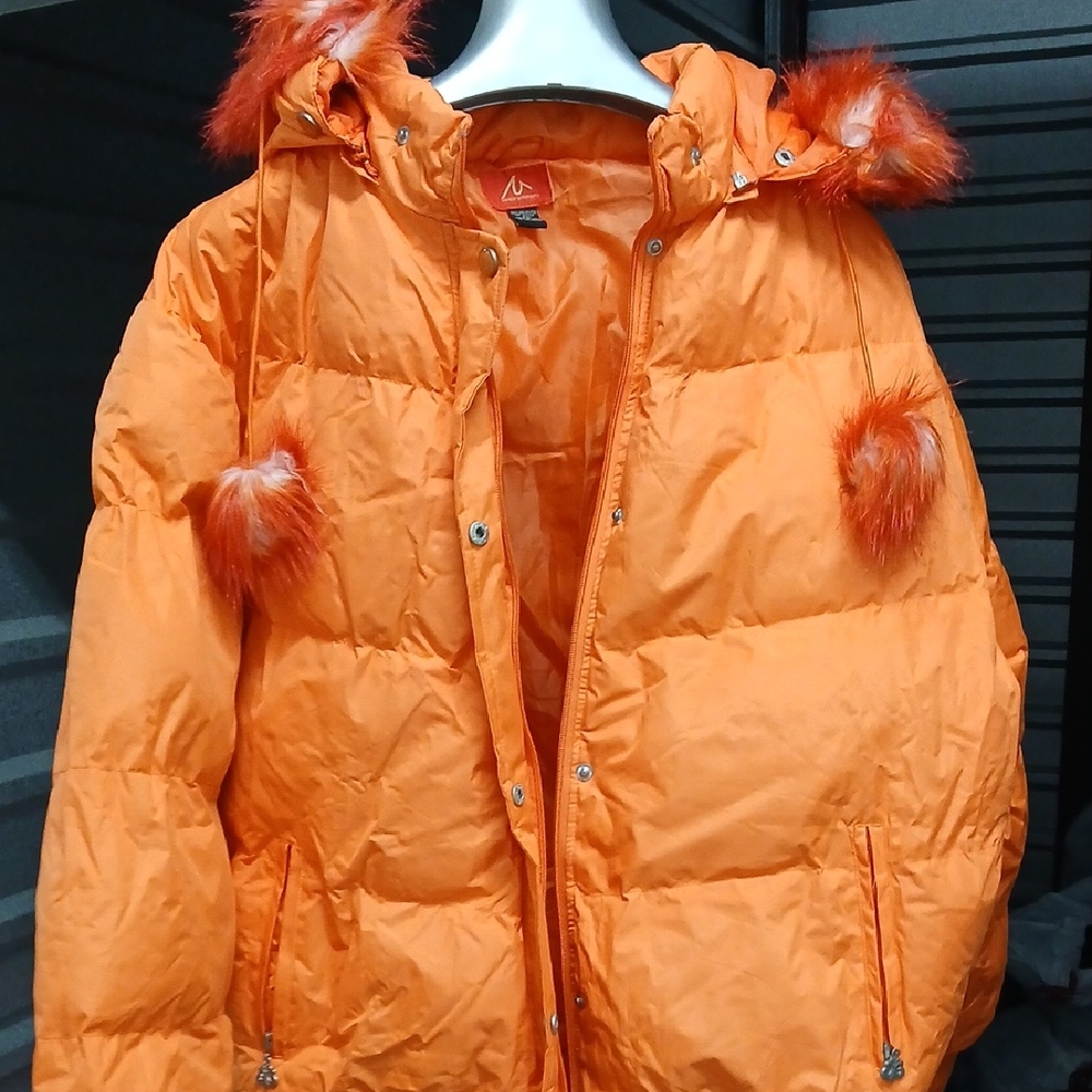 Members Only Orange Bomber Jacket